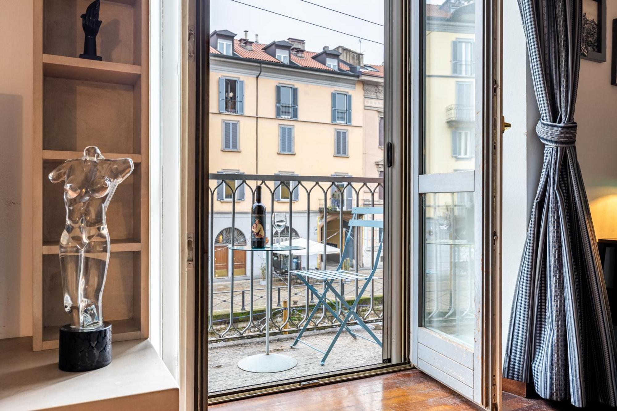 Navigli Dimora Storica Con Vista Sul Canale Milán Exteriér fotografie